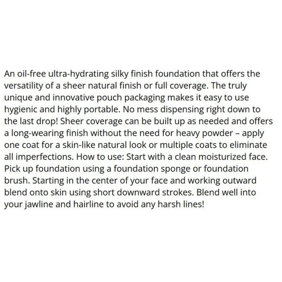 Cargo Cosmetics Oil-Free Ultra-Hydrating Silky Finish Foundation 1.33 Fl Oz - Picture 5 of 5